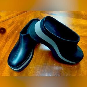 NEW Naked Feet Coach Black Platform Shoes